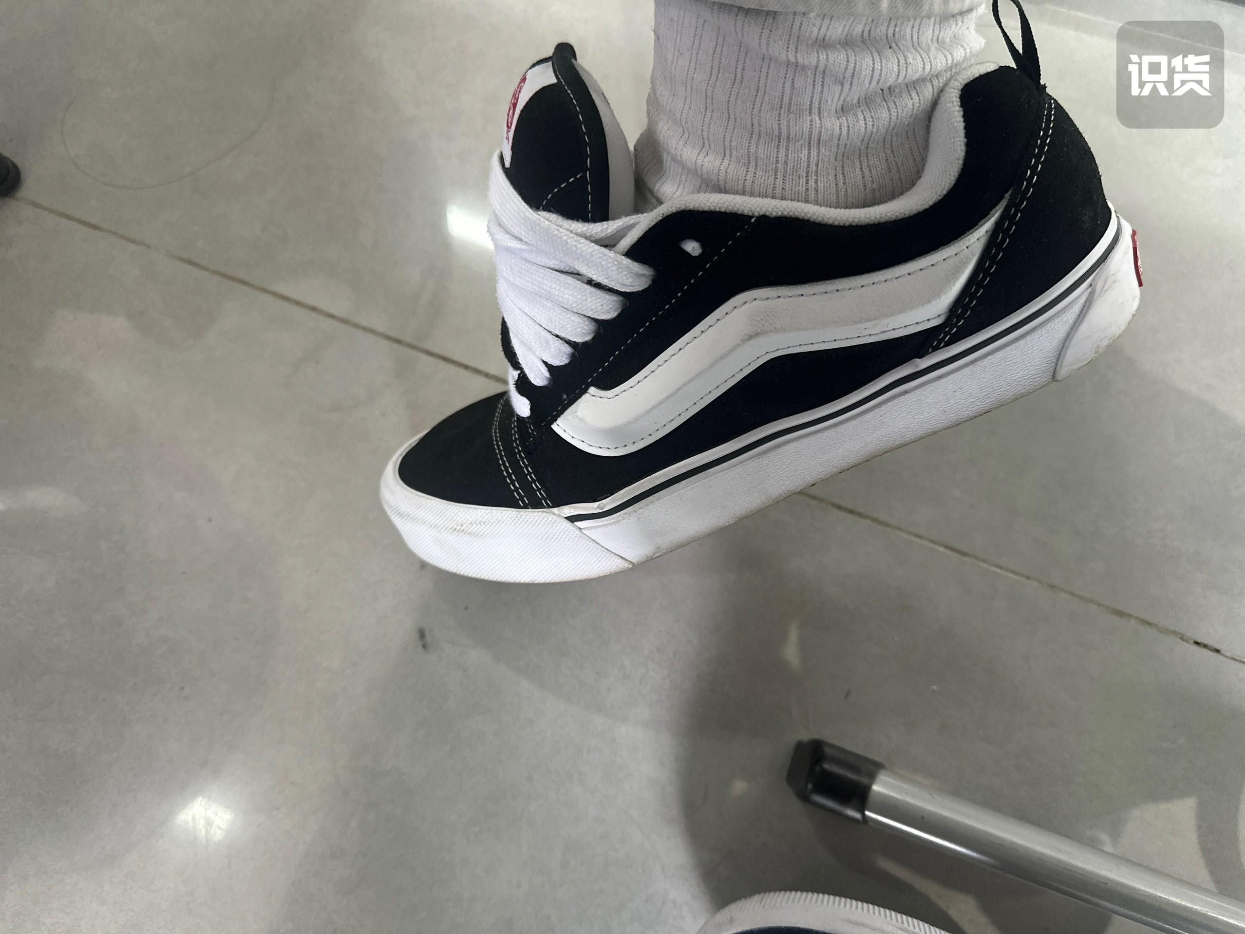 Vans Knu-Skool黑白面包鞋上脚分享!复古感拉满